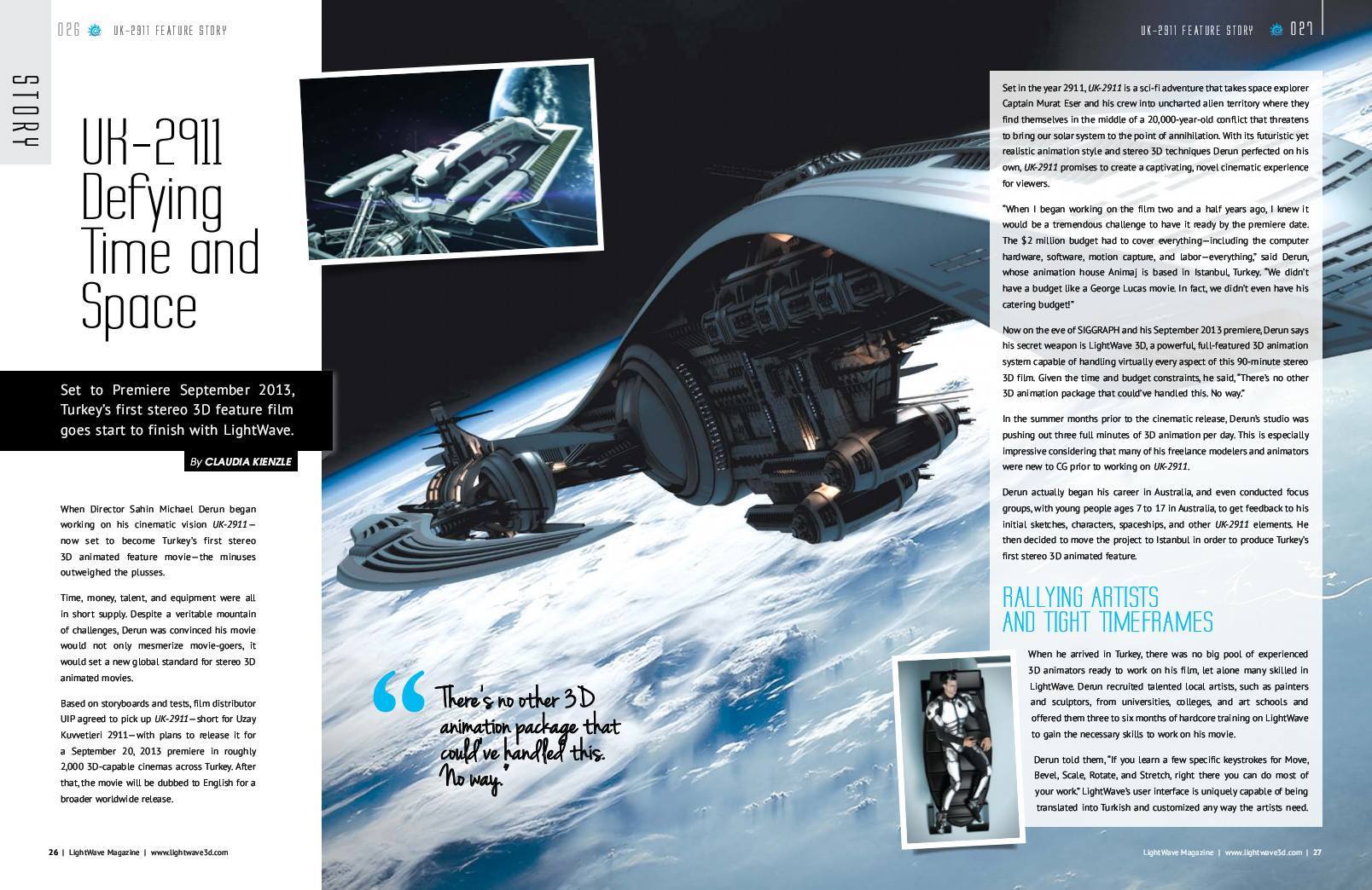 UK-2911 LightWave 3D Magazin